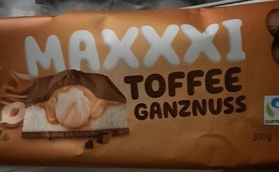 Maxxxi Toffee Ganznuss front packaging