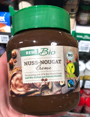 Nuss-nougat creme front packaging