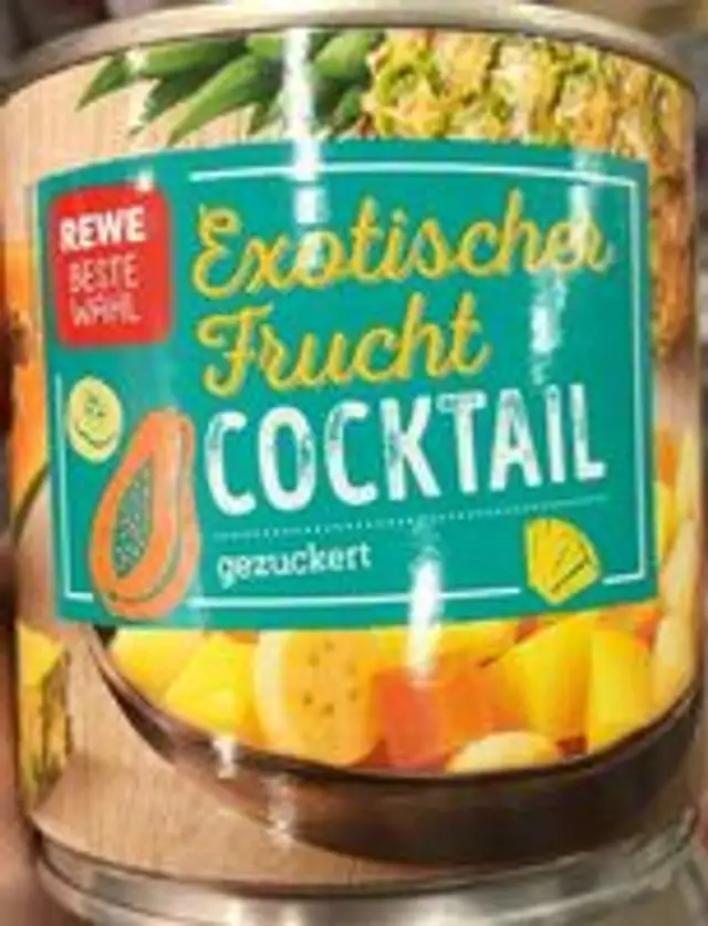 Exotischer Frucht Cocktail
