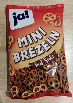 Ja mini Brezeln mit salz front packaging