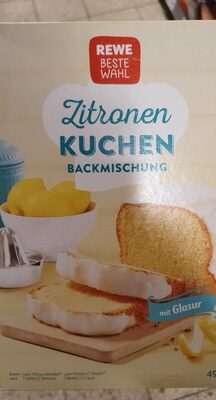 Zitronenkuchen Backmischung