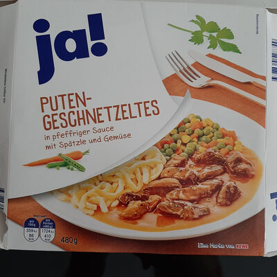 Putengeschnetzeltes front packaging