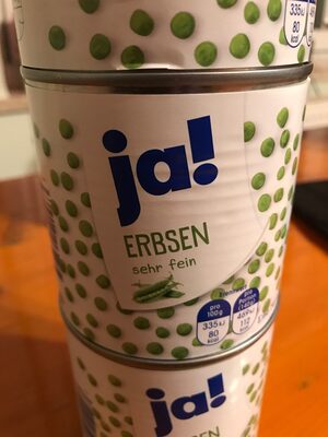 Erbsen front packaging