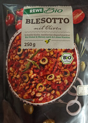 Blesotto mit Oliven front packaging