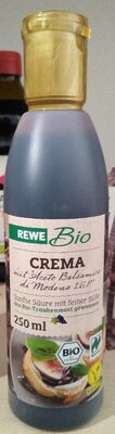 Crema mit "Aceto balsamico di Modena"