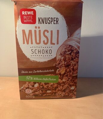 Knusper Müsli Schoko