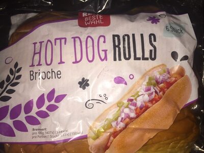 Hot Dog Rolls front packaging