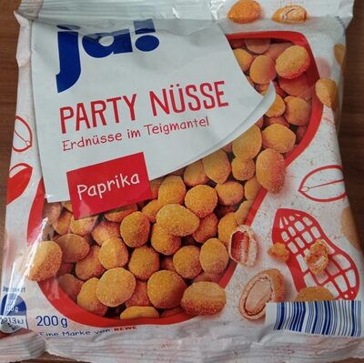 Party Nüsse front packaging