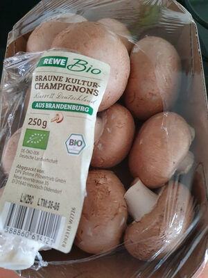 Braune Kulturchampignons front packaging