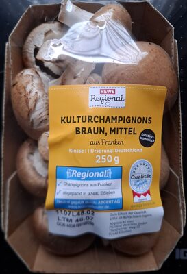 Kulturchampignons braun mittel