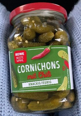 Cornichons mit Chili