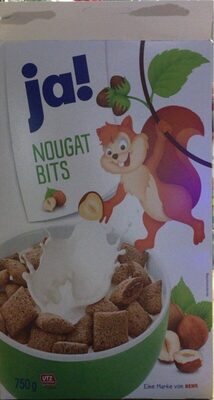 Nougat bits front packaging