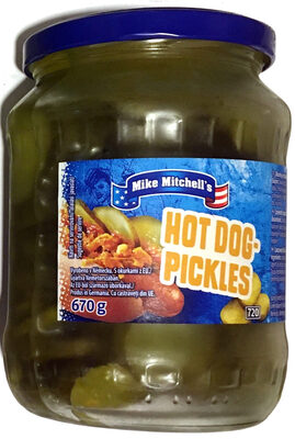 Hot dog pickles