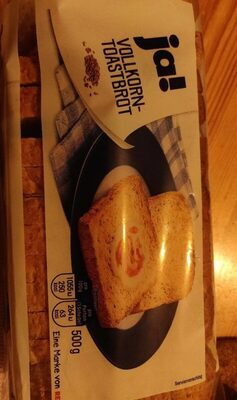 Ja Vollkorntoastbrot front packaging