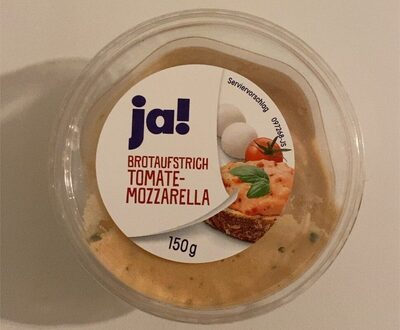 Brotaufstrich Tomate-Mozarella