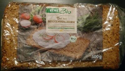 Brot aus Roggenvollkorn