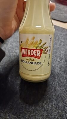Sauce Hollandaise ingredients label