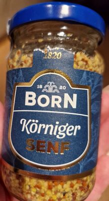 Körniger Senf front packaging