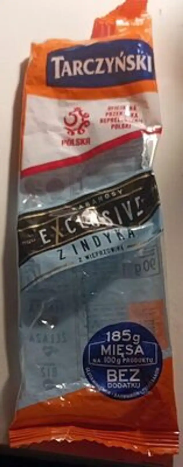 Kabanosy front packaging