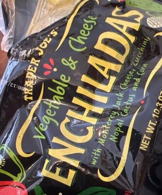 Trader Joe’s vegetable & cheese enchiladas