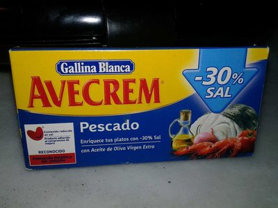 Avecrem pescado