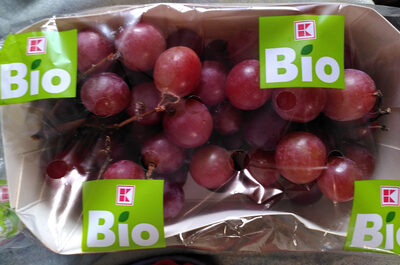 Bio Tafeltrauben rot kernlos
