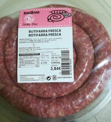 Botifarra fresca