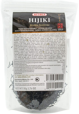 Algas deshidratadas hijiki