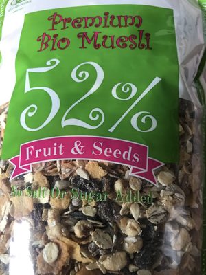 Premium bio muesli