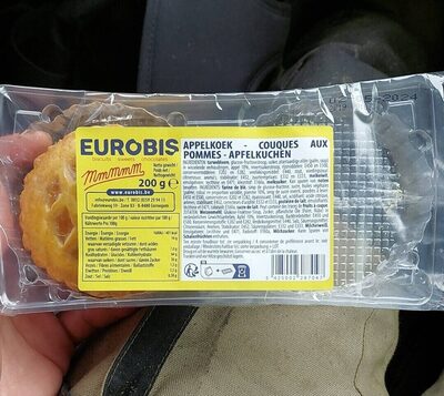 Couques aux pommes front packaging