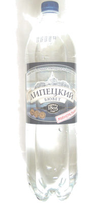 Вода минеральная природная газированная Липецкий бювет