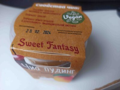 Чиа пудинг манго маракуйя