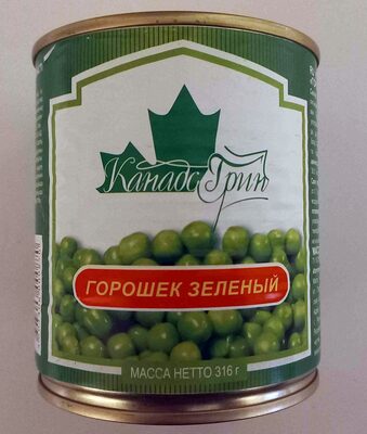 Горошек зелёный