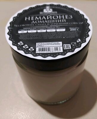 Немайонез домашний