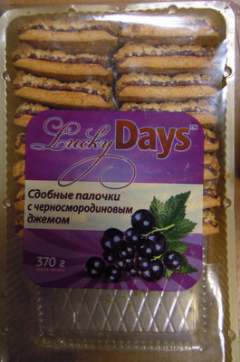 Сдобные Палочки С Черносмородиновым Джемом