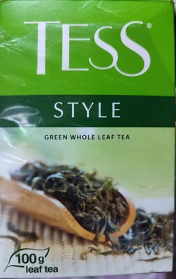 Tess: Зелёный крупно листовой чай