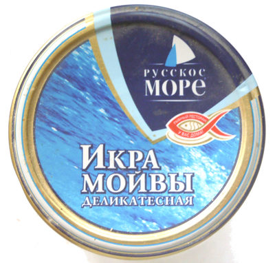 Икра мойвы деликатесная с лососем