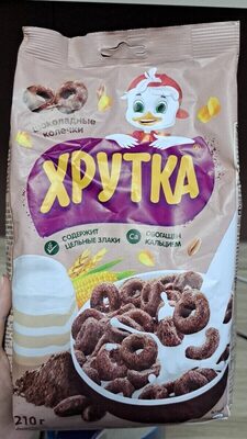 Хрутка шоколадные колечки