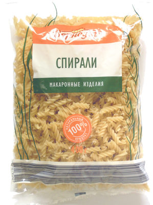 Спирали (макаронные изделия) front packaging