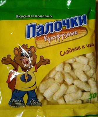 Палочки кукурузные к чаю. Сладкие