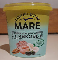 Коктейль из морепродуктов в масле