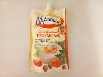 Майонезный соус Провансаль деликатесы с массовой долей — 25%