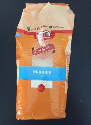 Манная крупа front packaging