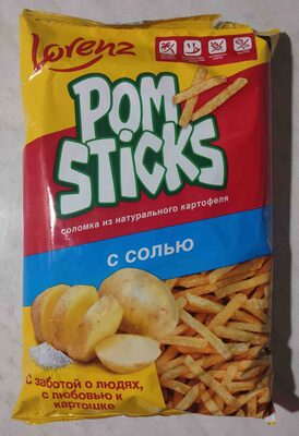 Чипсы картофельные соломкой "Pomsticks"