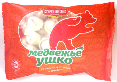 Медвежье ушко front packaging