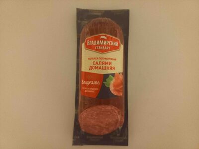 Колбаса полукопченая Салями Домашняя