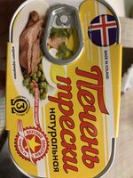 Печень трески натуральная