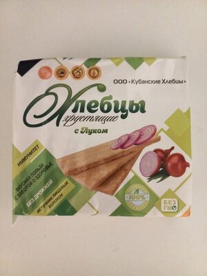 Хлебцы хрустящие с Луком