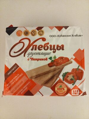 Хлебцы хрустящие с Паприкой
