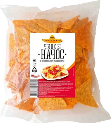 Чипсы Начос со вкусом сладкого тайского перца